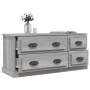 Mueble para TV madera contrachapada gris Sonoma 100x35,5x45 cm en Muebles TV | Comprar online en Foro24