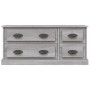 Mueble para TV madera contrachapada gris Sonoma 100x35,5x45 cm en Muebles TV | Comprar online en Foro24