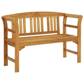 Gartenbank aus massivem Akazienholz, 114 cm von vidaXL, Gartenbänke - Ref: Foro24-316497, Preis: 131,41 €, Rabatt: %