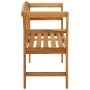 Banco de jardín madera de acacia maciza 114 cm de vidaXL, Bancos de jardín - Ref: Foro24-316497, Precio: 172,70 €, Descuento: %