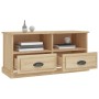 Mueble para TV madera contrachapada roble Sonoma 93x35,5x45 cm