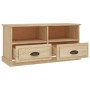 Mueble para TV madera contrachapada roble Sonoma 93x35,5x45 cm