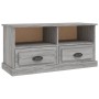 Mueble para TV madera contrachapada gris Sonoma 93x35,5x45 cm en Muebles TV | Comprar online en Foro24