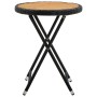Synthetic rattan and solid acacia wood coffee table 60 cm by vidaXL, Garden tables - Ref: Foro24-316509, Price: 42,80 €, Disc...