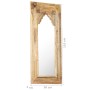 Solid mango wood mirror 50x3x110 cm by vidaXL, Mirrors - Ref: Foro24-321650, Price: 158,68 €, Discount: %