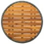 Couchtisch aus synthetischem Rattan und massivem Akazienholz, 60 cm von vidaXL, Gartentische - Ref: Foro24-316510, Preis: 58,...