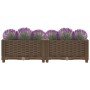 Blumenbeet 80x40x23 cm Polypropylen von vidaXL, Töpfe und Pflanzgefäße - Ref: Foro24-316512, Preis: 42,10 €, Rabatt: %