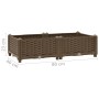 Blumenbeet 80x40x23 cm Polypropylen von vidaXL, Töpfe und Pflanzgefäße - Ref: Foro24-316512, Preis: 42,10 €, Rabatt: %