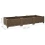 Blumenbeet 120x40x23 cm Polypropylen von vidaXL, Töpfe und Pflanzgefäße - Ref: Foro24-316513, Preis: 49,60 €, Rabatt: %
