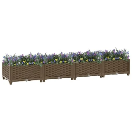 Blumenbeet 160x40x23 cm Polypropylen von vidaXL, Töpfe und Pflanzgefäße - Ref: Foro24-316514, Preis: 54,97 €, Rabatt: %