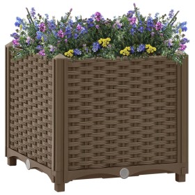 Planter box 40x40x38 cm polypropylene by vidaXL, Pots and planters - Ref: Foro24-316515, Price: 31,22 €, Discount: %