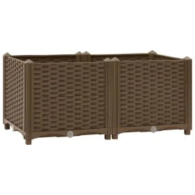 Arriate 80x40x38 cm polipropileno de vidaXL, Maceteros y jardineras - Ref: Foro24-316516, Precio: 48,57 €, Descuento: %