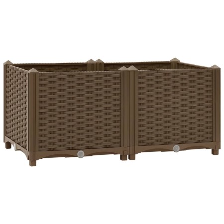 Flower bed 80x40x38 cm polypropylene by vidaXL, Pots and planters - Ref: Foro24-316516, Price: 48,94 €, Discount: %