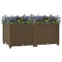 Flower bed 80x40x38 cm polypropylene by vidaXL, Pots and planters - Ref: Foro24-316516, Price: 48,94 €, Discount: %