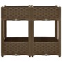 Blumenbeet 80x40x71 cm Polypropylen von vidaXL, Töpfe und Pflanzgefäße - Ref: Foro24-316520, Preis: 75,92 €, Rabatt: %