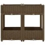 Blumenbeet 80x40x71 cm Polypropylen von vidaXL, Töpfe und Pflanzgefäße - Ref: Foro24-316520, Preis: 74,49 €, Rabatt: %