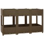 Blumenbeet 120x40x71 cm Polypropylen von vidaXL, Töpfe und Pflanzgefäße - Ref: Foro24-316521, Preis: 86,03 €, Rabatt: %