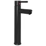 Sink faucet with brown tempered glass push-button stopper by vidaXL, Sinks - Ref: Foro24-3098455, Price: 90,90 €, Discount: %