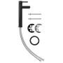 Sink faucet with brown tempered glass push-button stopper by vidaXL, Sinks - Ref: Foro24-3098455, Price: 90,90 €, Discount: %