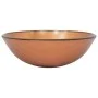Sink faucet with brown tempered glass push-button stopper by vidaXL, Sinks - Ref: Foro24-3098455, Price: 90,90 €, Discount: %
