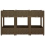 Arriate 120x40x71 cm polipropileno de vidaXL, Maceteros y jardineras - Ref: Foro24-316521, Precio: 78,66 €, Descuento: %