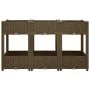 Flowerbed 120x40x71 cm polypropylene by vidaXL, Pots and planters - Ref: Foro24-316521, Price: 99,26 €, Discount: %
