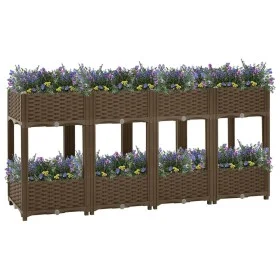 Planter box 160x40x71 cm polypropylene by vidaXL, Pots and planters - Ref: Foro24-316522, Price: 125,04 €, Discount: %