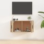 Mueble para TV de pared roble Sonoma 80x34,5x40 cm