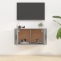 Mueble para TV de pared gris Sonoma 80x34,5x40 cm en Muebles TV | Comprar online en Foro24