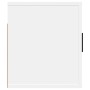 Mueble para TV de pared blanco 100x34,5x40 cm