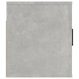Mueble para TV de pared gris hormigón 100x34,5x40 cm