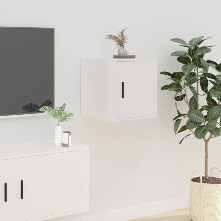 Mueble para TV de pared blanco 40x34,5x40 cm en Muebles TV | Comprar online en Foro24