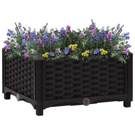 Blumenbeet 40x40x23 cm Polypropylen von vidaXL, Töpfe und Pflanzgefäße - Ref: Foro24-316526, Preis: 30,95 €, Rabatt: %