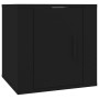 Mueble para TV de pared negro 40x34,5x40 cm en Muebles TV | Comprar online en Foro24