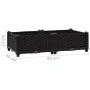 Flower bed 80x40x23 cm polypropylene by vidaXL, Pots and planters - Ref: Foro24-316527, Price: 39,25 €, Discount: %