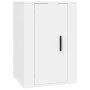 Muebles para TV de pared 2 uds blanco 40x34,5x60 cm
