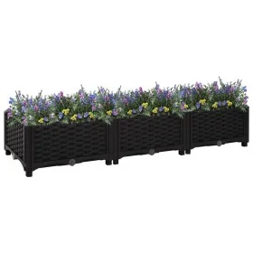Blumenbeet 120x40x23 cm Polypropylen von vidaXL, Töpfe und Pflanzgefäße - Ref: Foro24-316528, Preis: 53,18 €, Rabatt: %