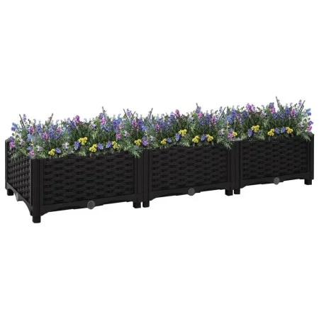 Arriate 120x40x23 cm polipropileno de vidaXL, Maceteros y jardineras - Ref: Foro24-316528, Precio: 57,81 €, Descuento: %