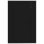 Mueble para TV de pared negro 40x34,5x60 cm