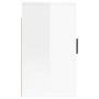 Mueble para TV de pared blanco brillante 40x34,5x60 cm en Muebles TV | Comprar online en Foro24