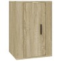 Mueble para TV de pared roble Sonoma 40x34,5x60 cm en Muebles TV | Comprar online en Foro24