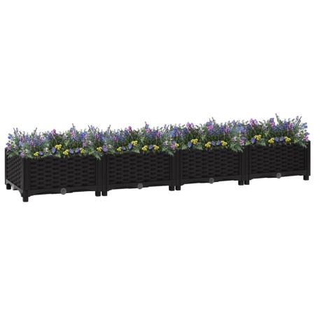 Planter box 160x40x23 cm polypropylene by vidaXL, Pots and planters - Ref: Foro24-316529, Price: 67,06 €, Discount: %