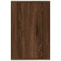 Mueble para TV de pared roble marrón 40x34,5x60 cm