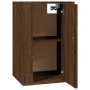 Muebles para TV de pared 2 uds roble marrón 40x34,5x60 cm en Muebles TV | Comprar online en Foro24