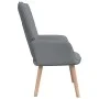 Relaxsessel mit hellgrauem Stoffhocker von vidaXL, Sessel - Ref: Foro24-327930, Preis: 150,34 €, Rabatt: %