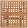 Folding garden table solid teak wood 50x50x50 cm by vidaXL, Garden tables - Ref: Foro24-315454, Price: 57,55 €, Discount: %