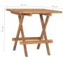 Folding garden table solid teak wood 50x50x50 cm by vidaXL, Garden tables - Ref: Foro24-315454, Price: 57,55 €, Discount: %