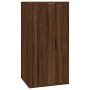 Mueble para TV de pared roble marrón 40x34,5x80 cm en Muebles TV | Comprar online en Foro24