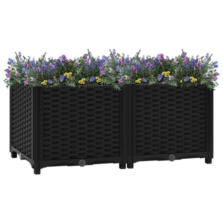 Blumenbeet 80x40x38 cm Polypropylen von vidaXL, Töpfe und Pflanzgefäße - Ref: Foro24-316531, Preis: 57,44 €, Rabatt: %