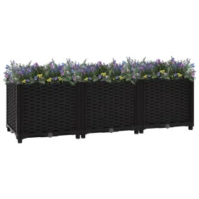 Arriate 120x40x38 cm polipropileno de vidaXL, Maceteros y jardineras - Ref: Foro24-316532, Precio: 72,50 €, Descuento: %
